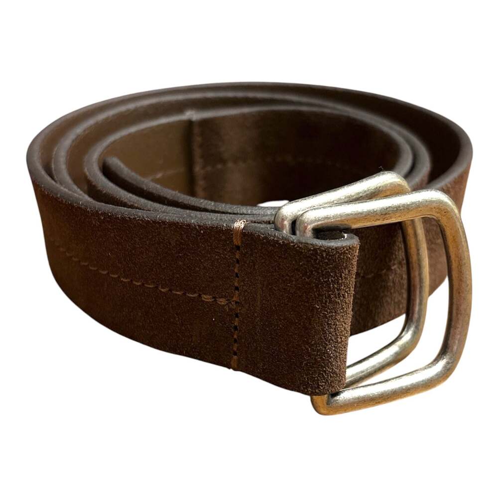 Banana Republic Suede Webb Roller Belt Brown Size S